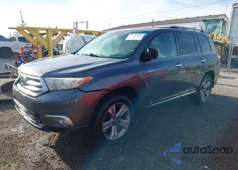 2011 Toyota Highlander Limited V6 from USA, damaged, VIN 5TDDK3EH6BS042393